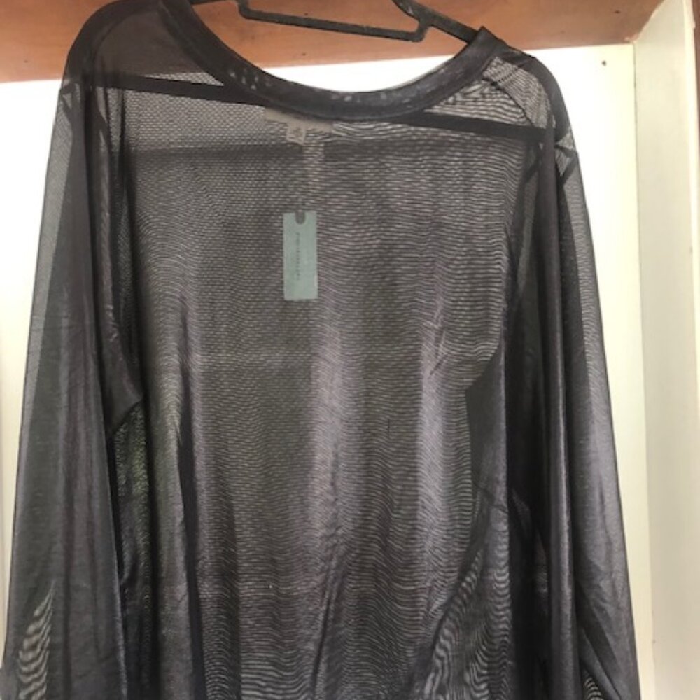 NWT Anthropologie x Porridge 3X Mesh Top